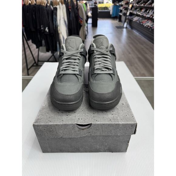 Size 10 - Air Jordan 4 Retro Paris Olympics Wet Cement FQ7928-001 Missing Label